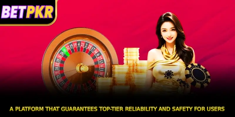 A platform that guarantees top-tier reliability and safety for users