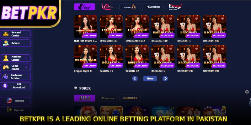 BETKPR is a leading online betting platform in Pakistan