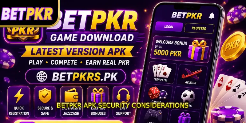 BETPKR APK Security Considerations