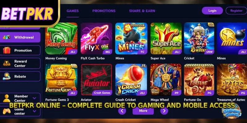 BETPKR Online – Complete Guide to Gaming and Mobile Access
