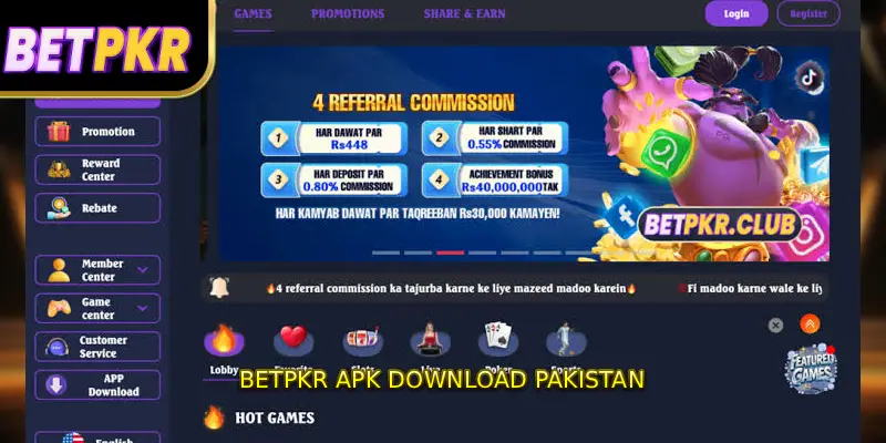 BETPKR APK download pakistan